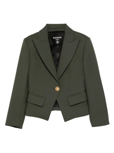 Balmain Kids cropped blazer