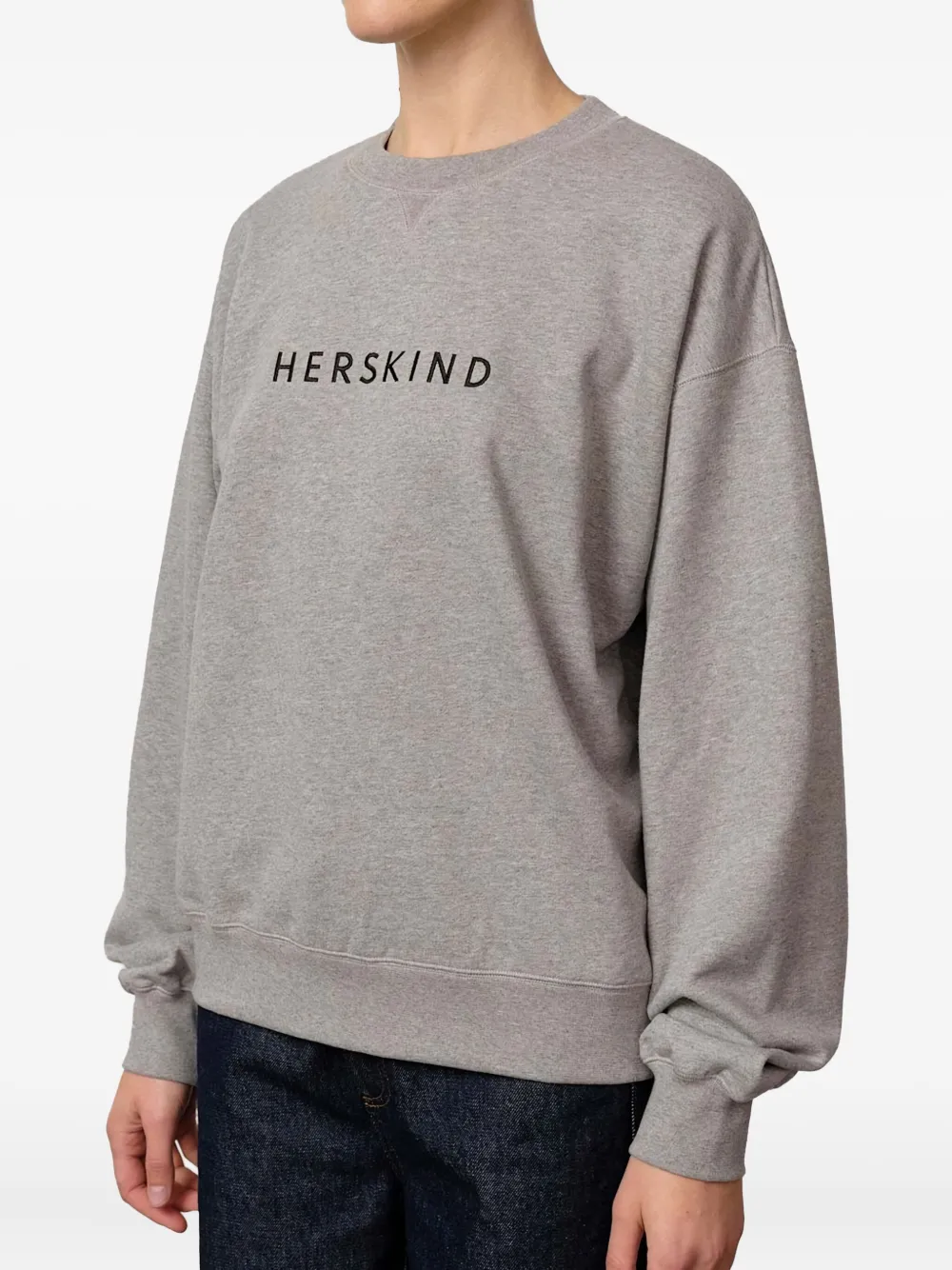 HERSKIND Lizzete embroidered crew-neck sweatshirt | Sweatshirts | Image 2