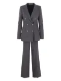 Tagliatore herringbone double-breasted suit - Grey