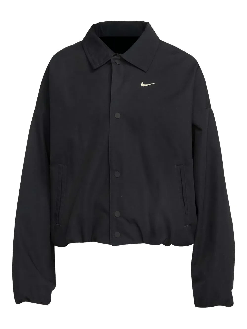 Nike Geknoopt jack Zwart