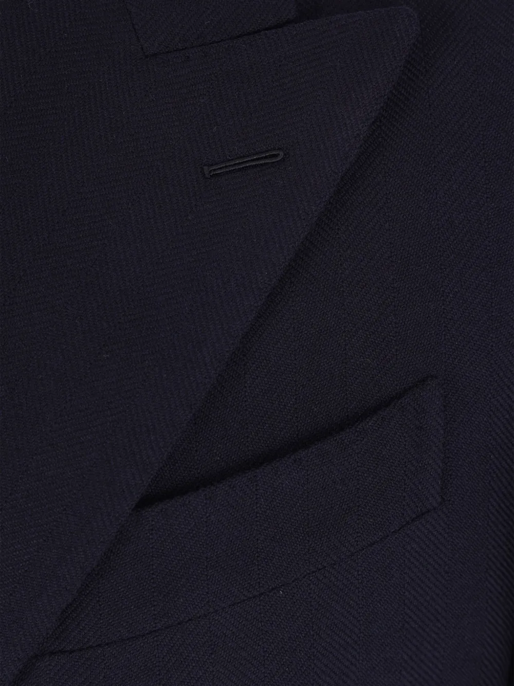 Caruso Jack met dubbele rij knopen Blauw