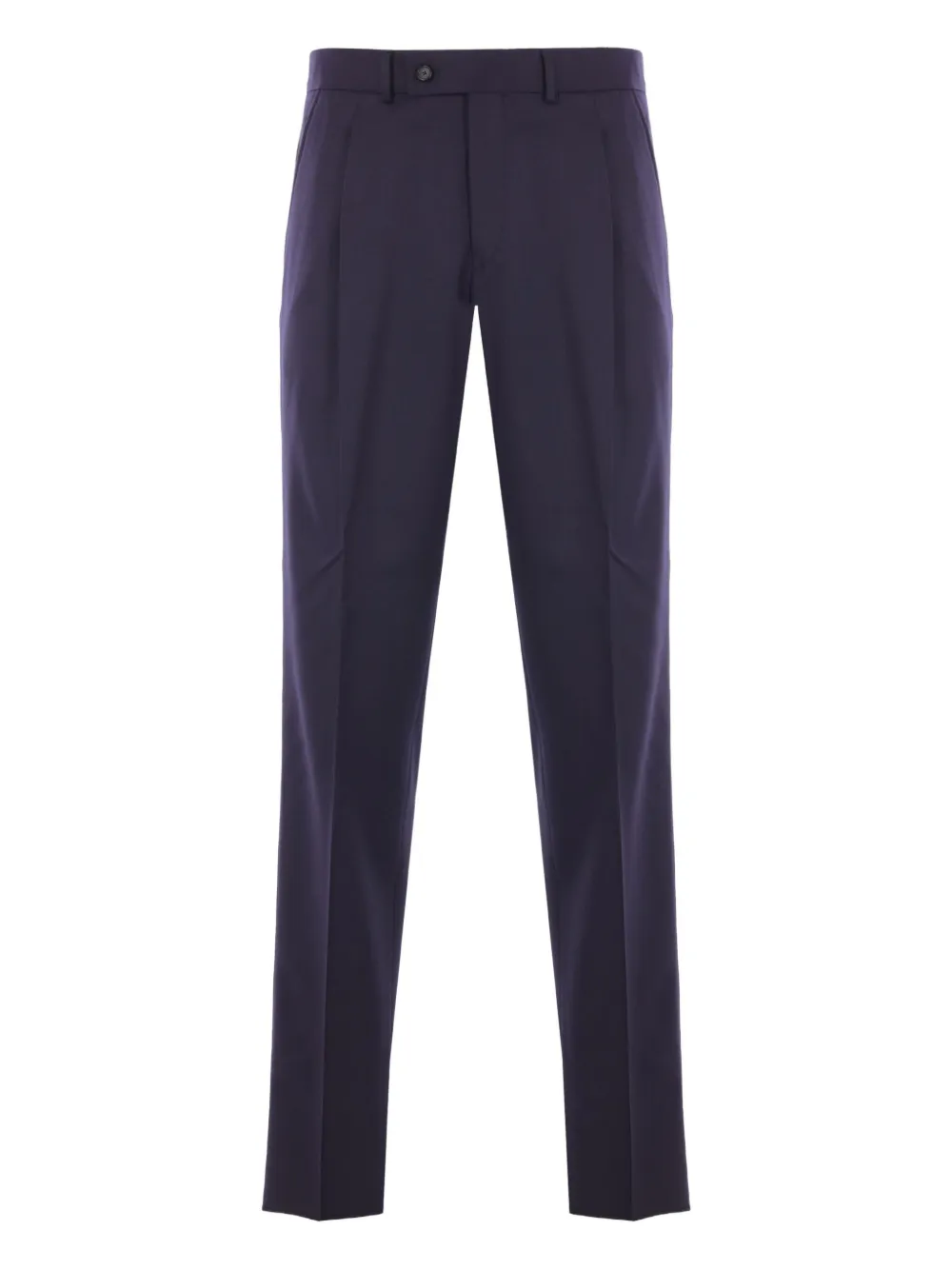 Caruso pleated wool trousers | Purple | Image 1