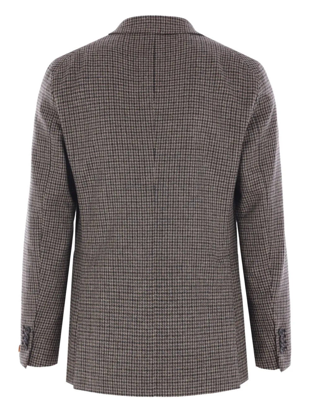 Tagliatore Blazer met pied-de-poule print Bruin