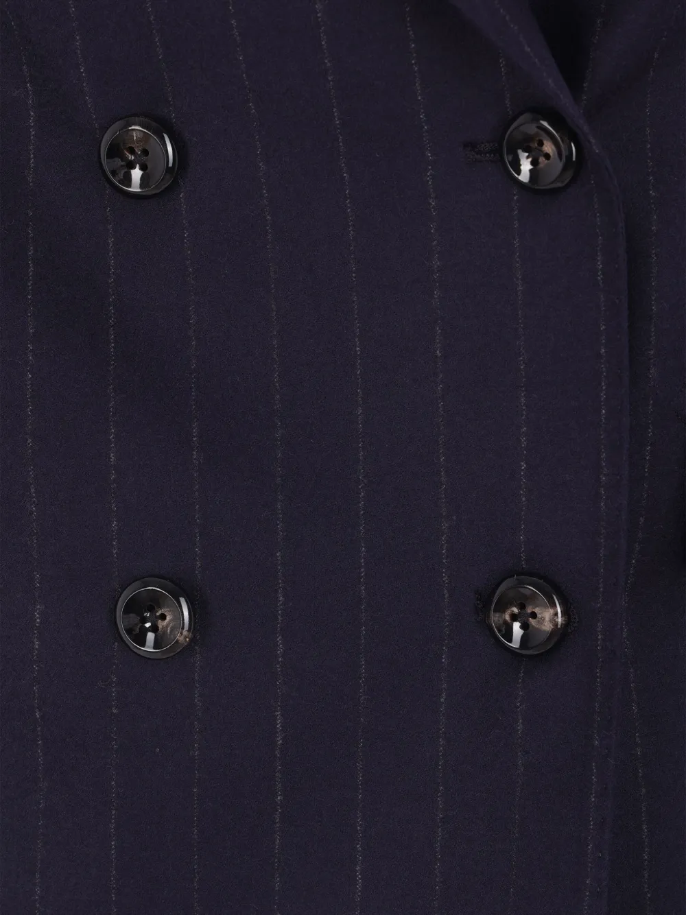 Tagliatore Pinstripe Double-breasted Suit In Blue