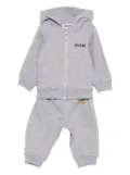 Moschino Kids Teddy Bear-motif hooded tracksuit set - Grey