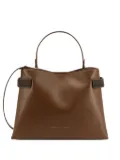 Brunello Cucinelli Essence beaded-strap shoulder bag - Brown