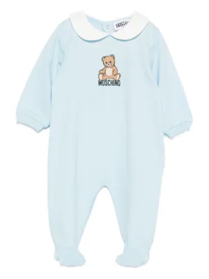 POLO RALPH LAUREN KIDS ポロベア ロンパース | ブルー | FARFETCH JP