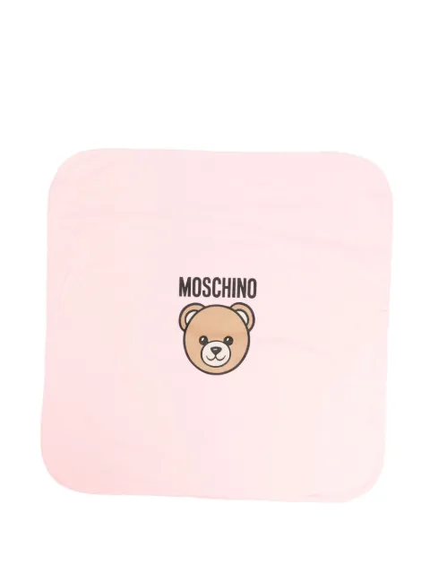 Moschino Kids Teddy Bear-print baby blanket
