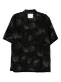 sacai graphic-print shirt - Black