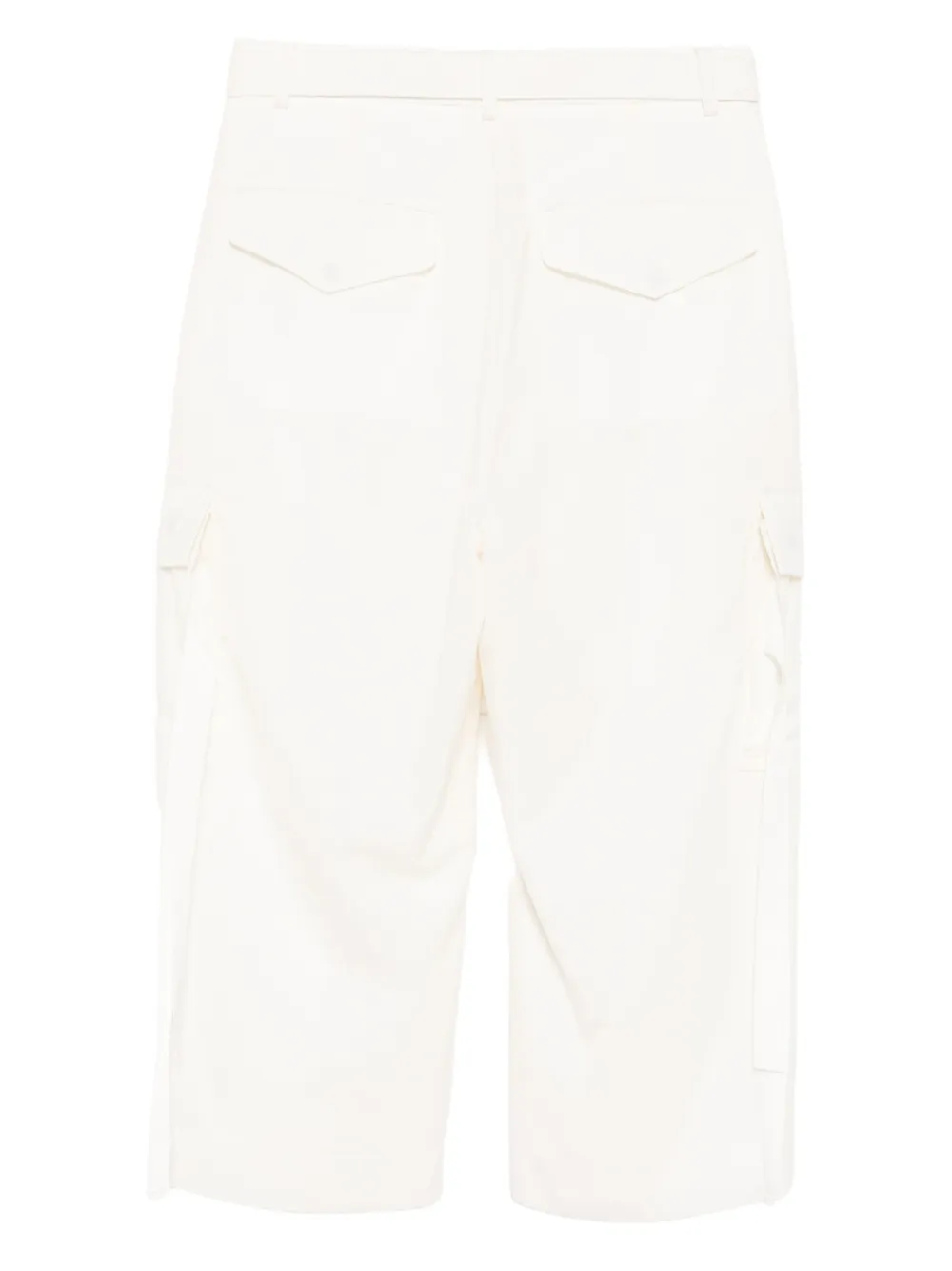 sacai belted cargo trousers | Cropped Trousers | Image 2