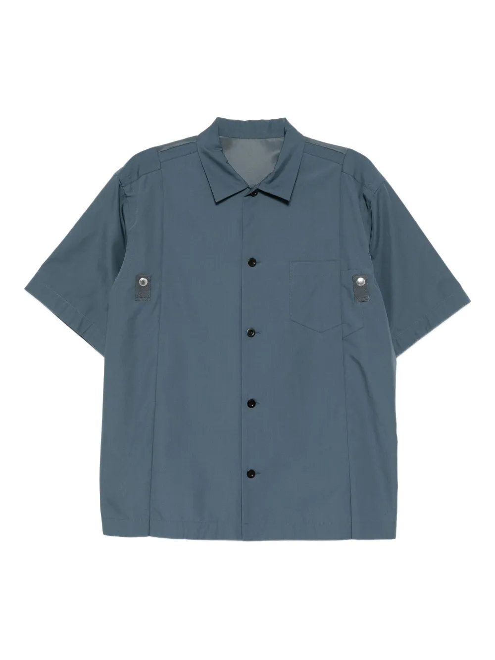 sacai poplin shirt - ブルー sacai poplin shirt - ブルー