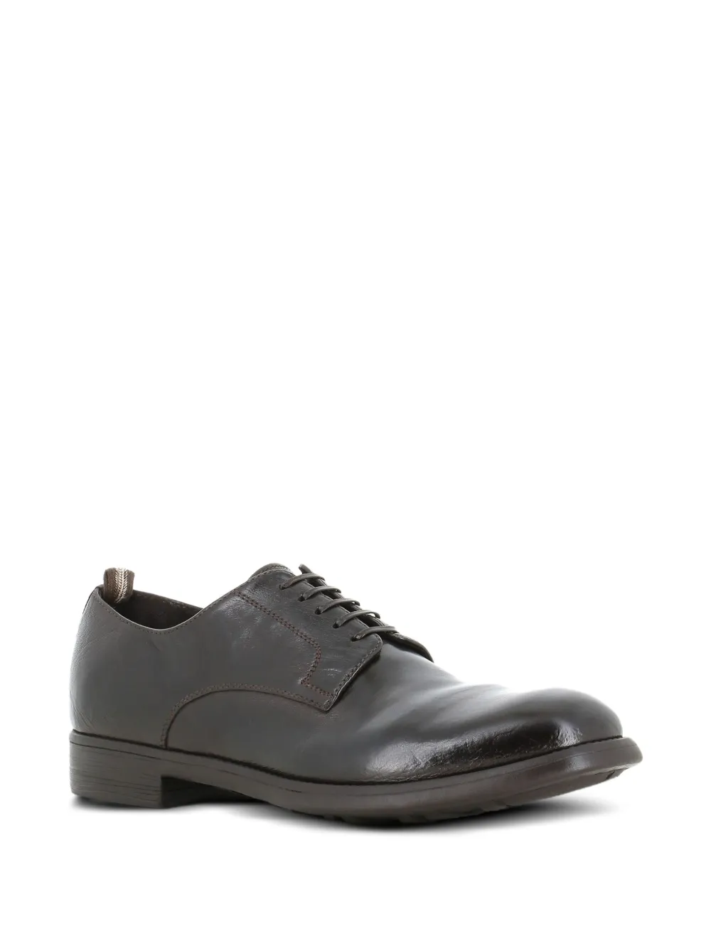 Officine Creative leather lace-up derby shoes Brown