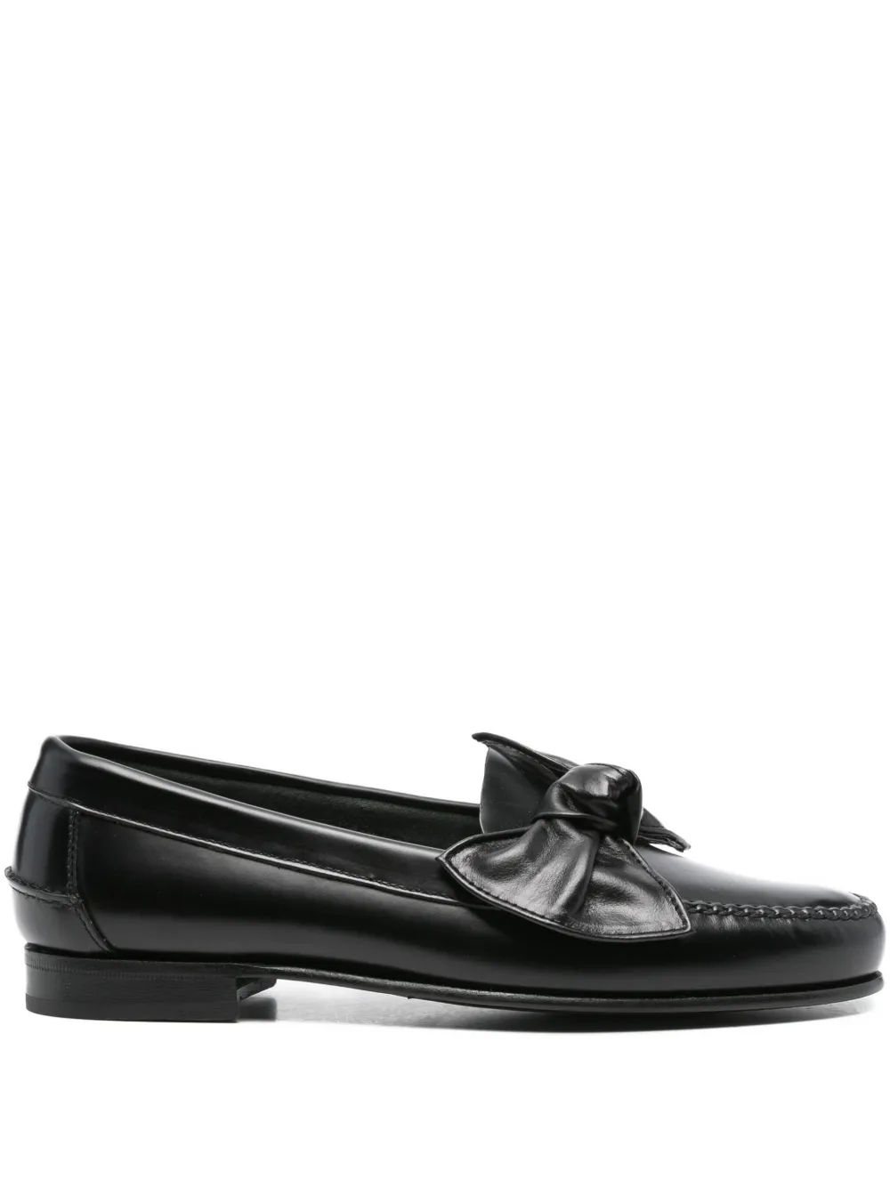 Hereu bow-detail loafers Black