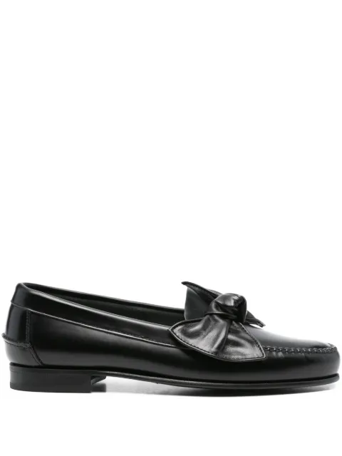 Hereu bow-detail loafers