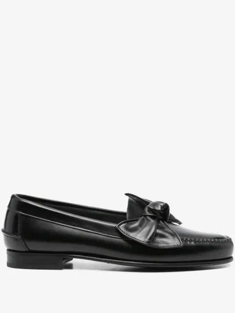 Hereu bow-detail loafers