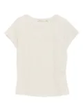 Paloma Wool floral-pattern short-sleeve top - Neutrals