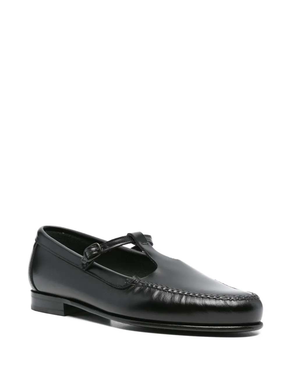 Hereu buckle-detail loafers - Zwart