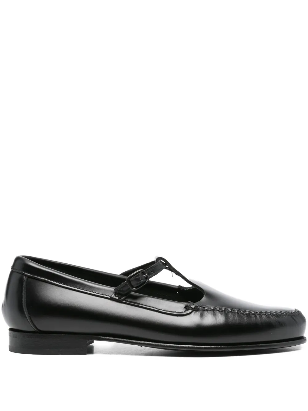Hereu buckle-detail loafers Black