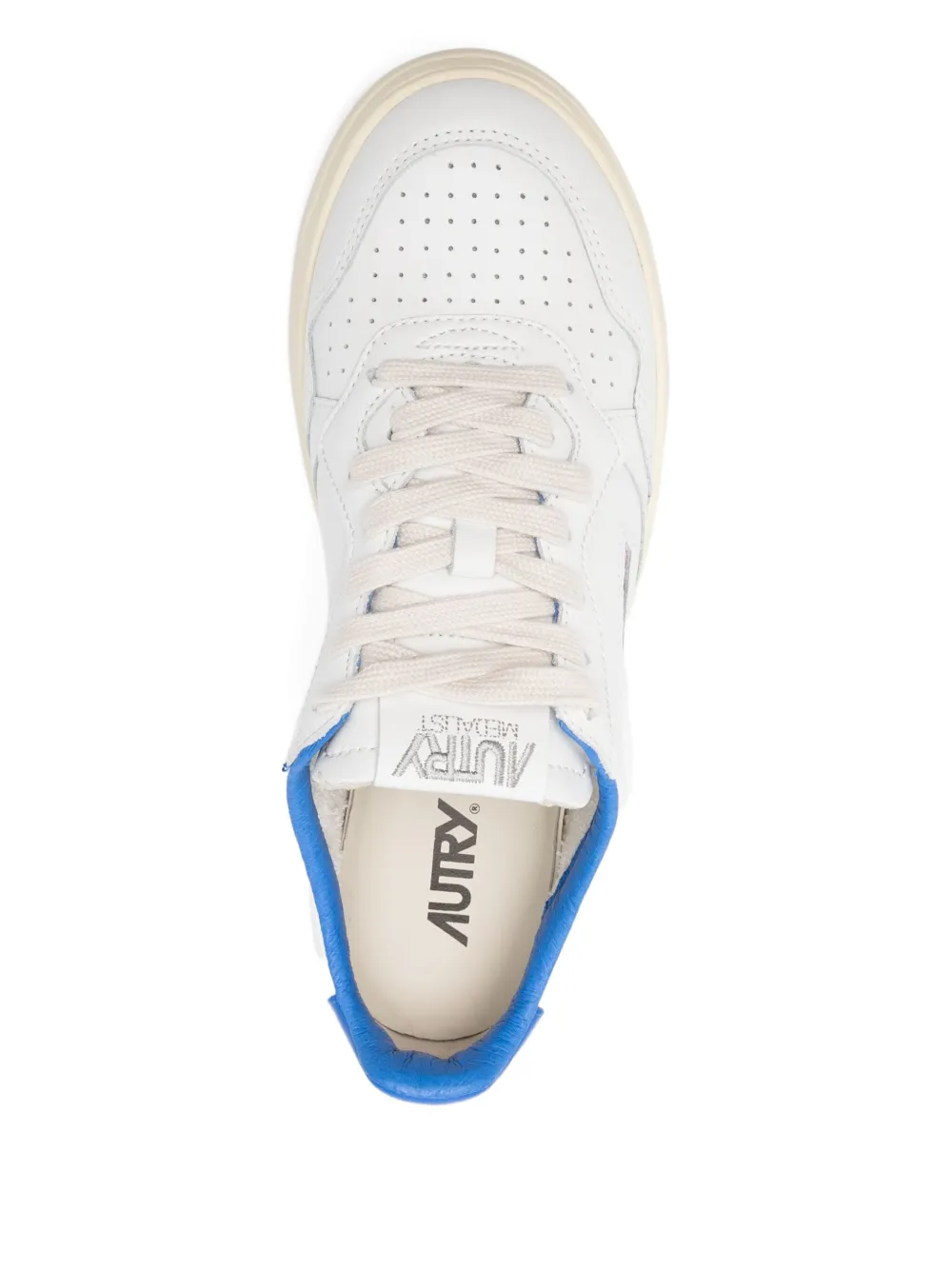 Autry Medalist leather low-top sneakers White