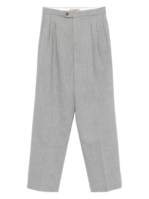 TWINSET pinstriped pleated trousers