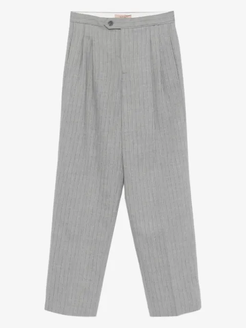 TWINSET pinstriped pleated trousers