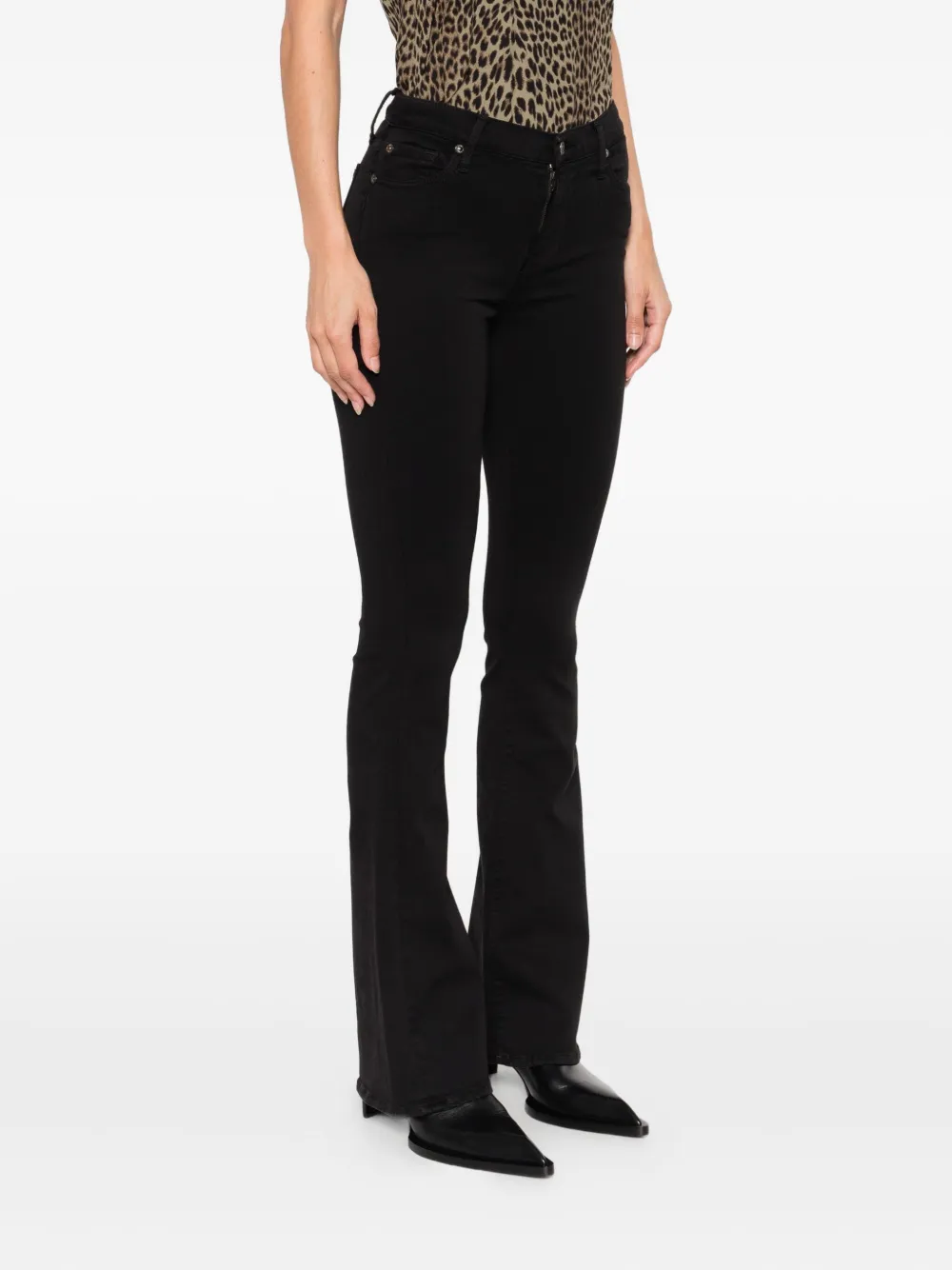 7 For All Mankind Ali jeans Zwart