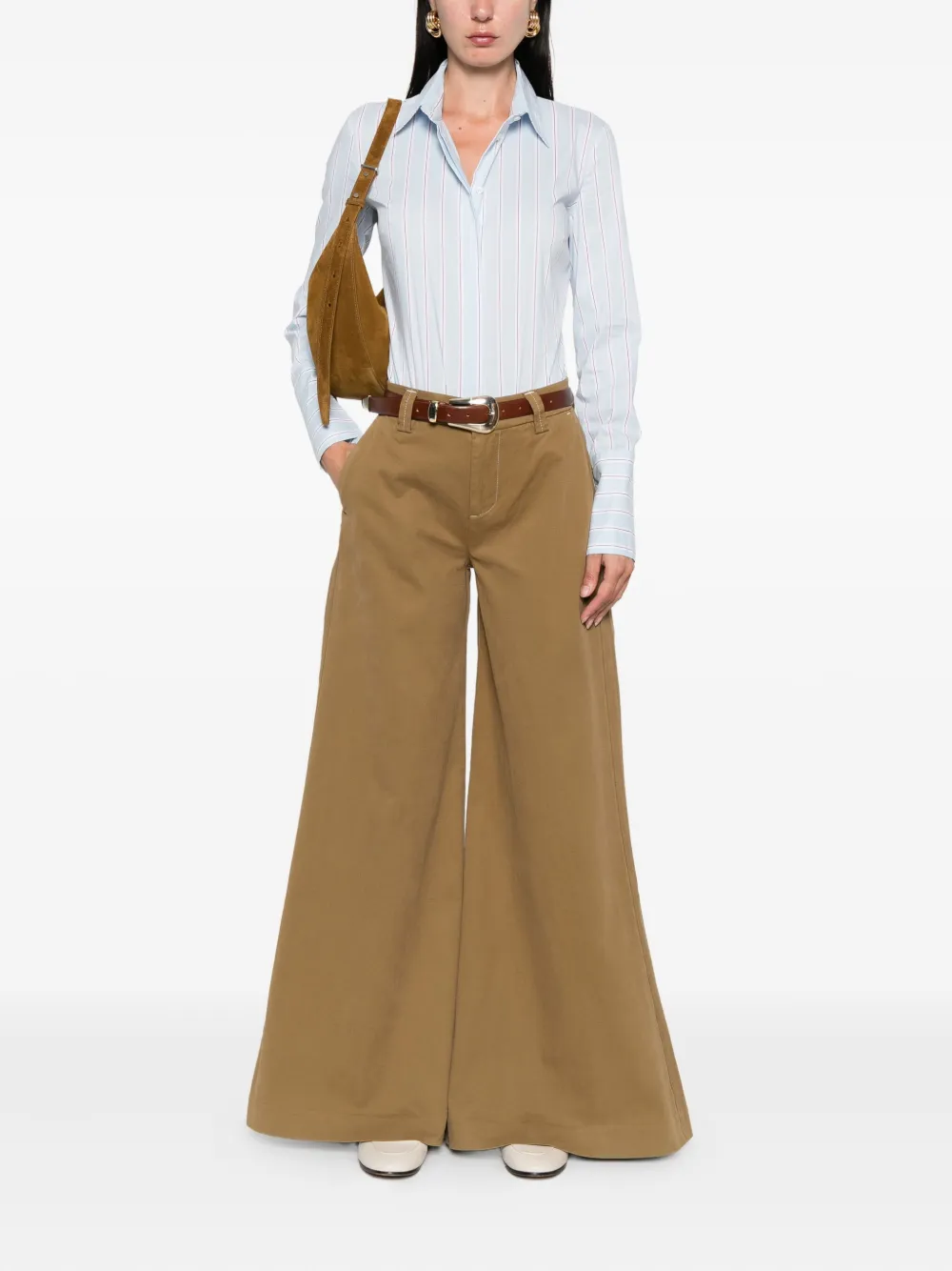 7 For All Mankind Willow trousers Beige
