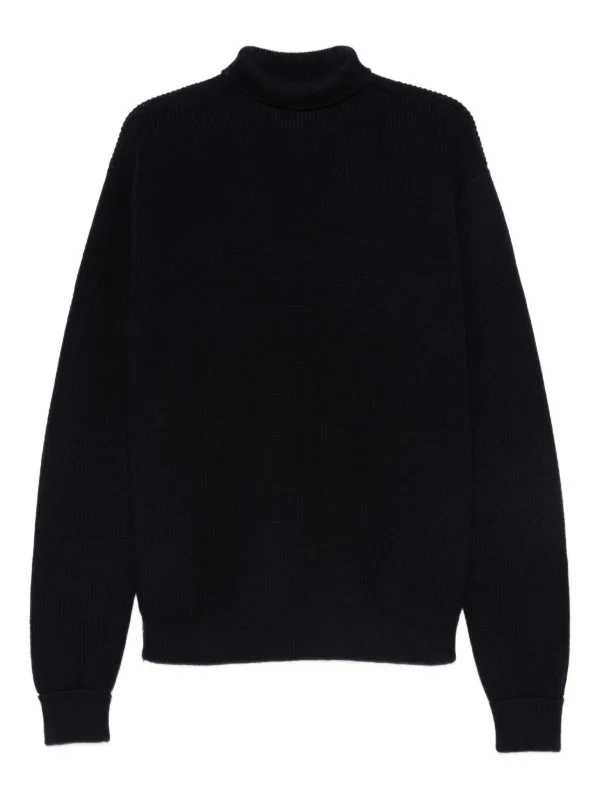 JIL SANDER+ リブ ハイネックセーター | ブルー | FARFETCH JP