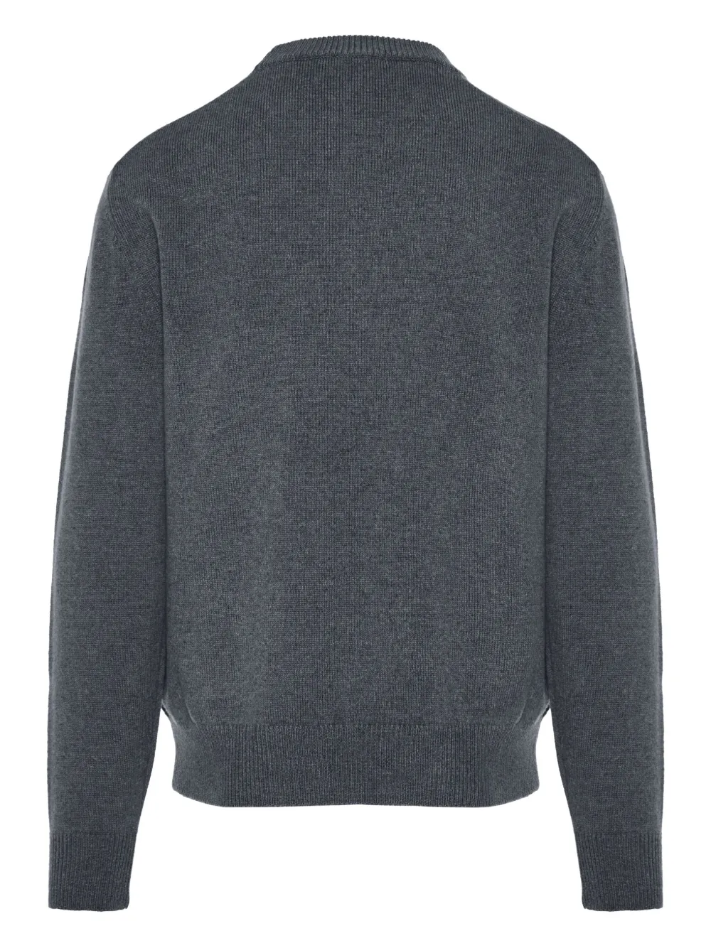 Jacob Cohën embroidered crew-neck sweater - Grijs
