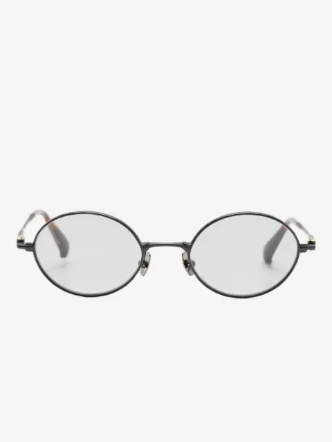 Yohji Yamamoto lunettes de soleil à monture ronde