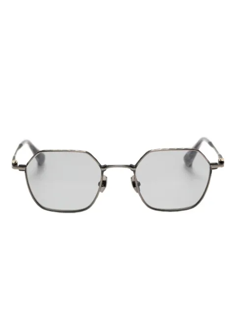 Yohji Yamamoto geometric-frame sunglasses