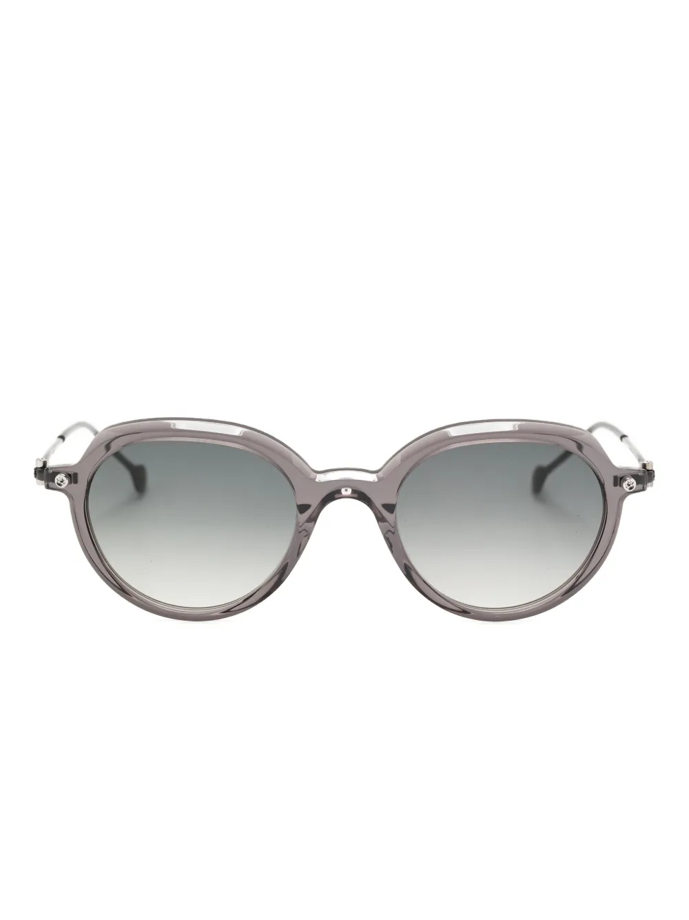 Yohji Yamamoto round-frame sunglasses | Grey | Image 1