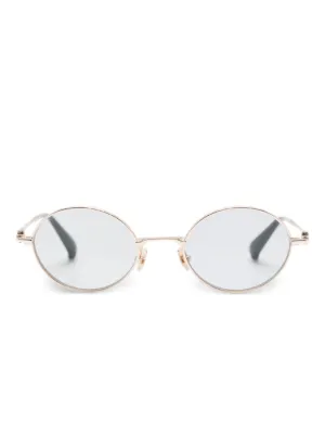 Yohji Yamamoto round-frame Sunglasses | Neutrals | FARFETCH CA