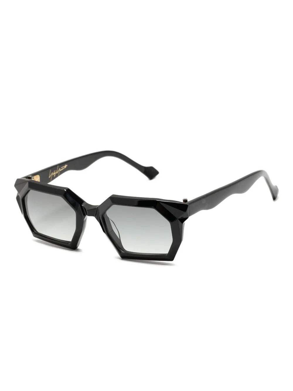 Yohji Yamamoto geometric-frame sunglasses | Image 2