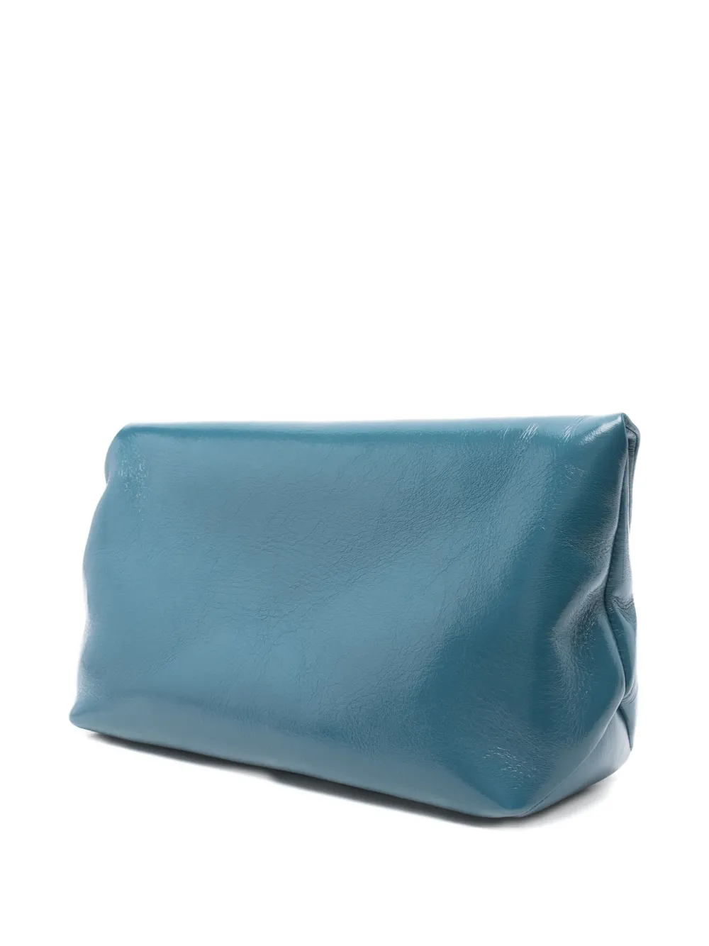 Jil Sander Jewel clutch met rits Blauw