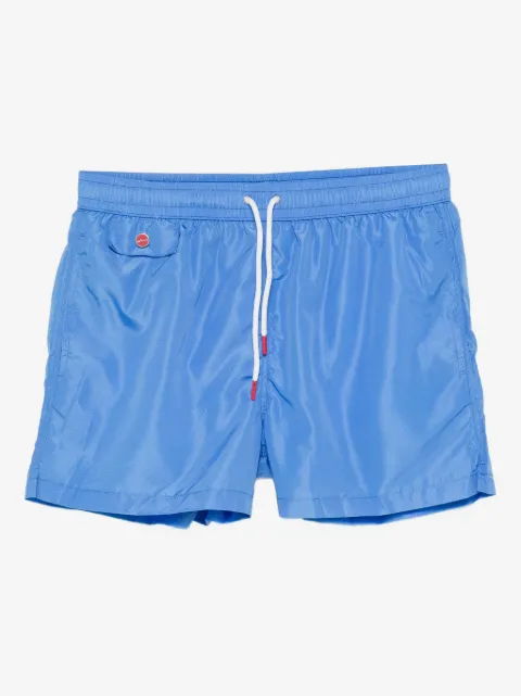 Kiton drawstring-waist swim shorts