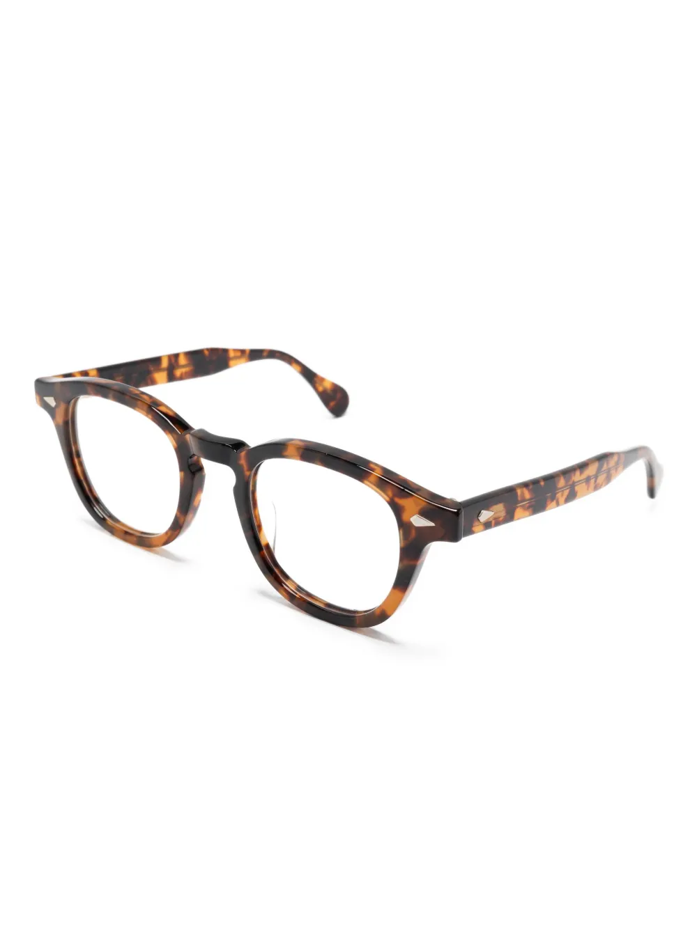 JULIUS TART OPTICAL lunettes de vue Ar à effet écailles de tortue | Homme | Image 2