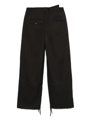 パンツ MAISON MIHARA YASUHIRO Women Straight Pants B14PT075 BLACK Maison MIHARA YASUHIRO ONLINE STORE（ミハラヤスヒロ