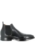 Officine Creative elastic-panel leather boots - Black