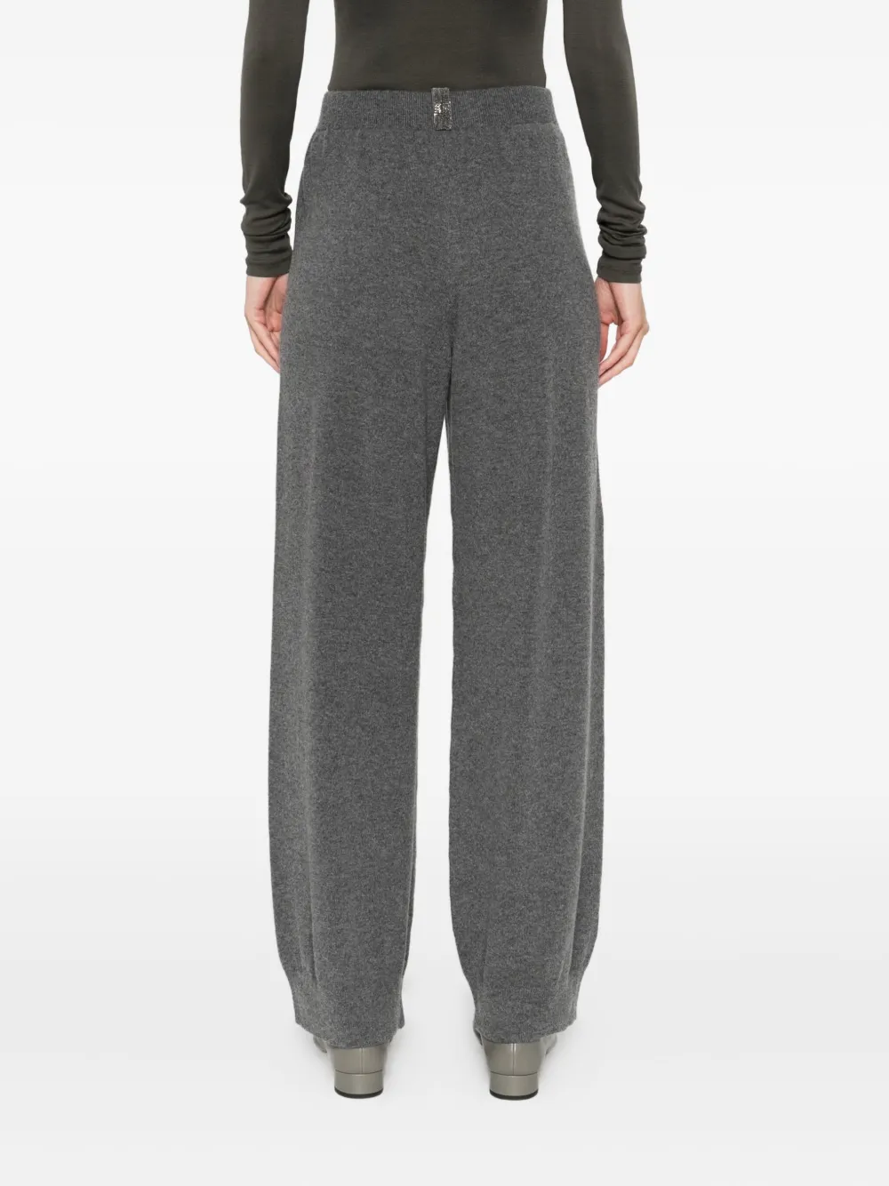 Fabiana Filippi Gebreide broek Grijs