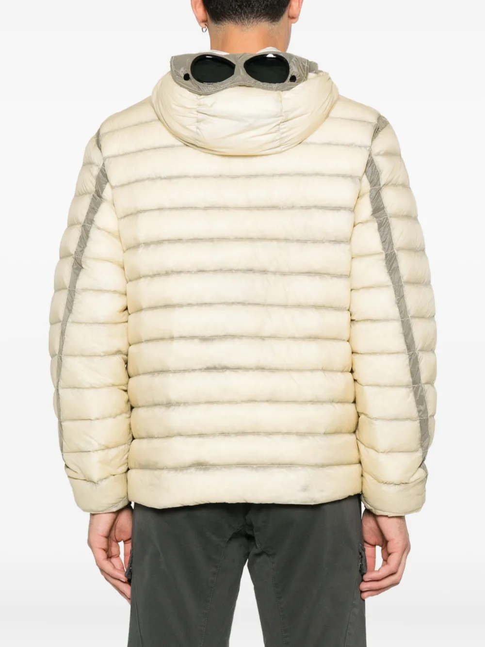 C.P. Company hooded down jacket Beige