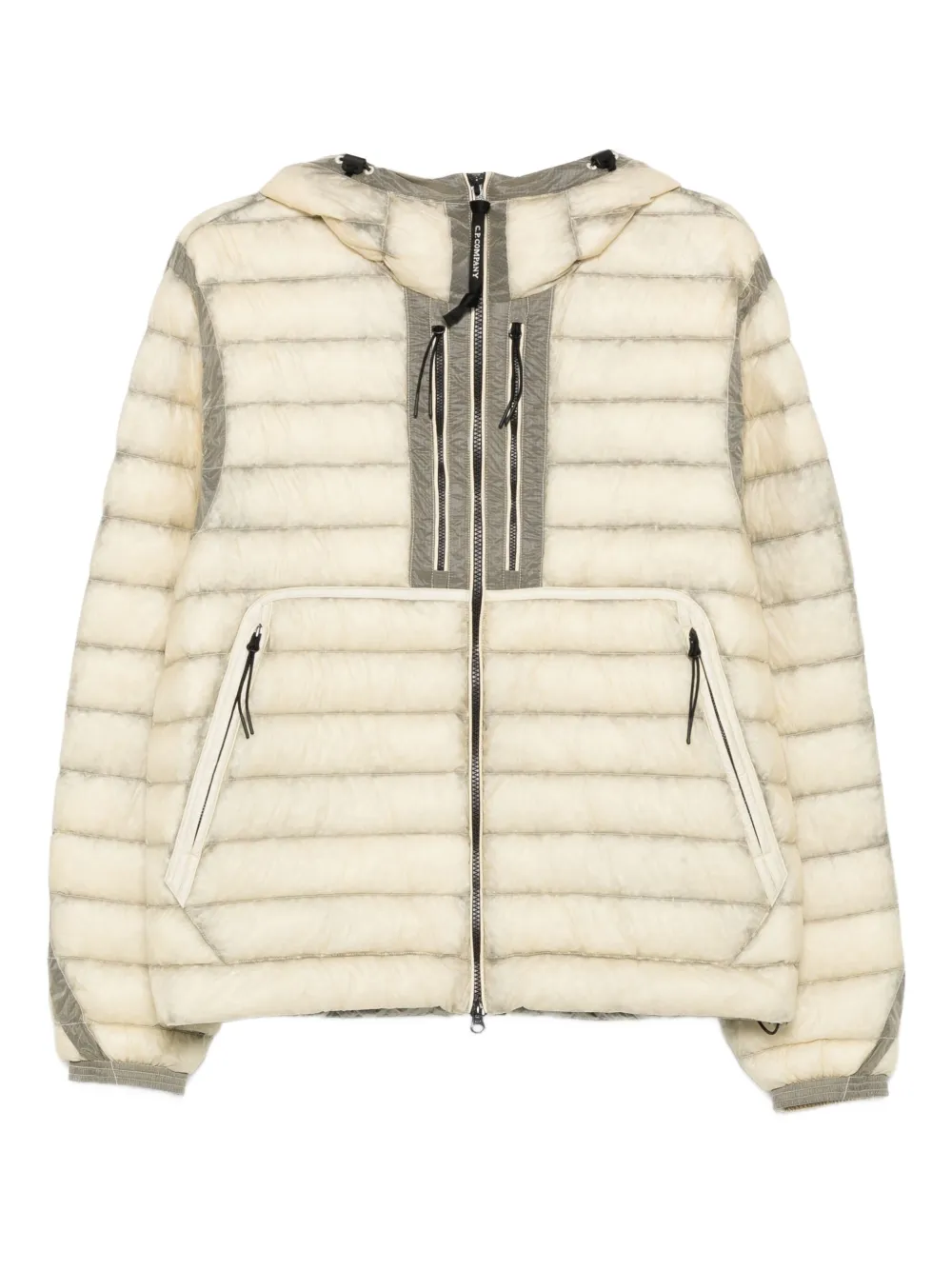 C.P. Company hooded down jacket Beige