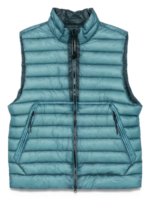 C.P. Company quilted front-zip vest