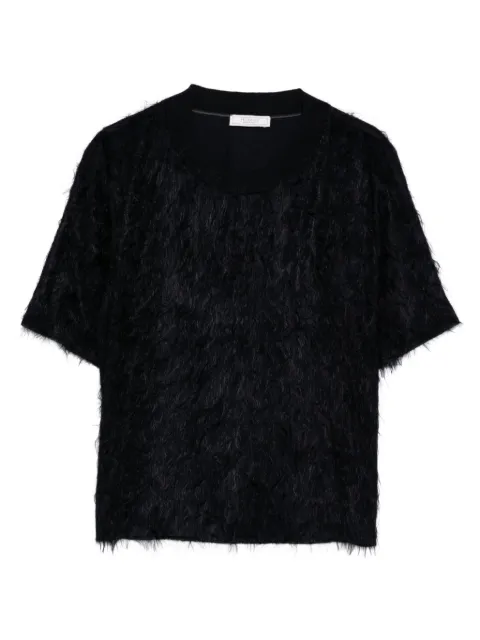 Peserico fringed short-sleeve T-shirt