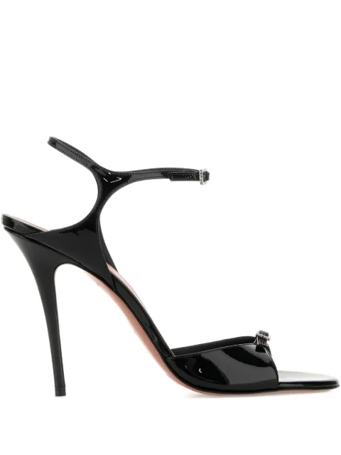 Amina Muaddi sandalias Adut de piel con tacón de 105mm