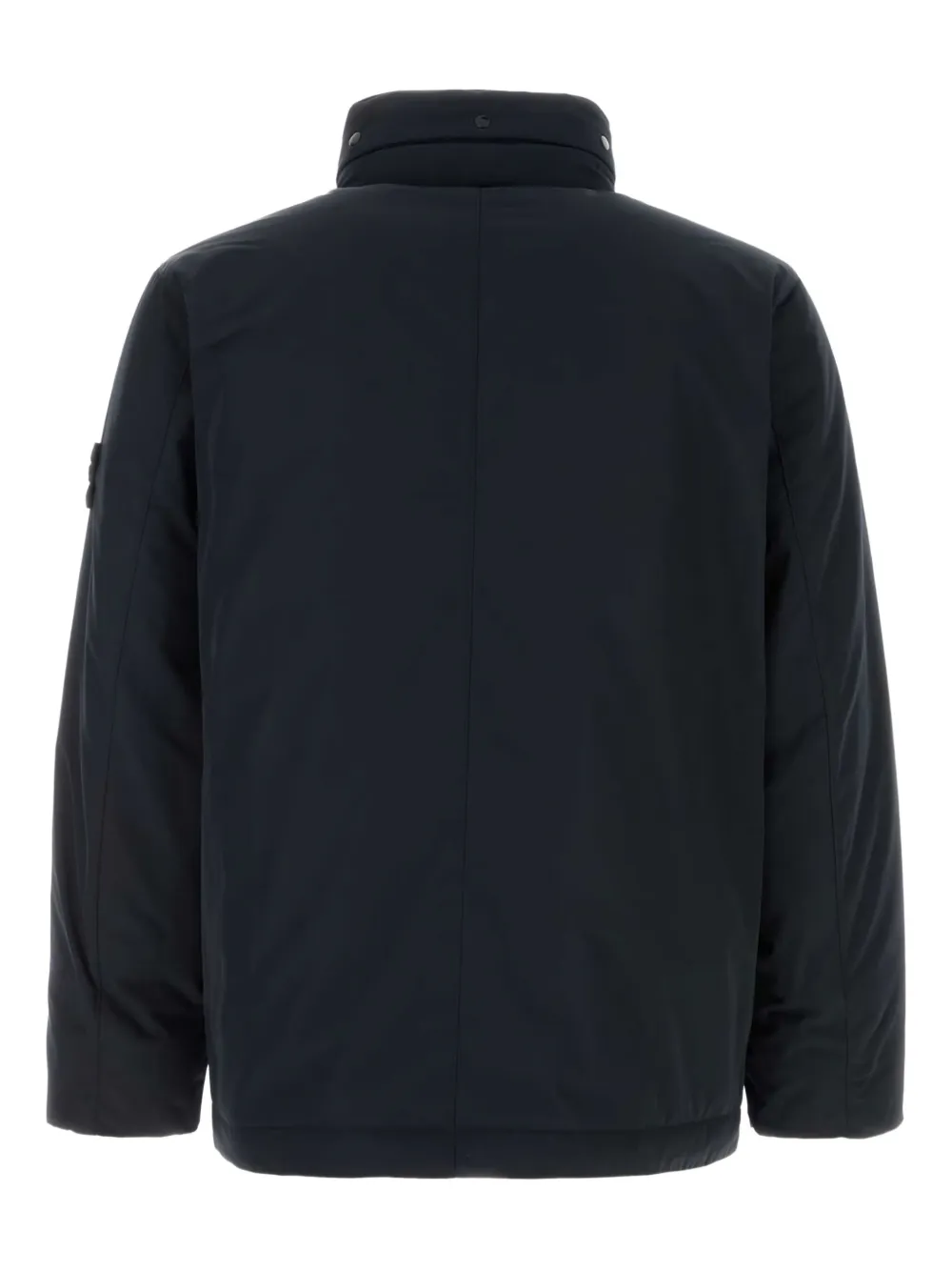 Stone Island flap-pockets padded jacket Blauw