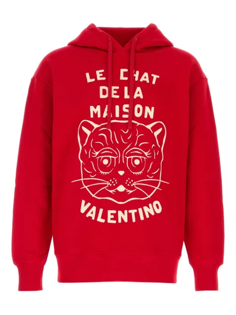 Valentino Garavani cat-motif hoodie
