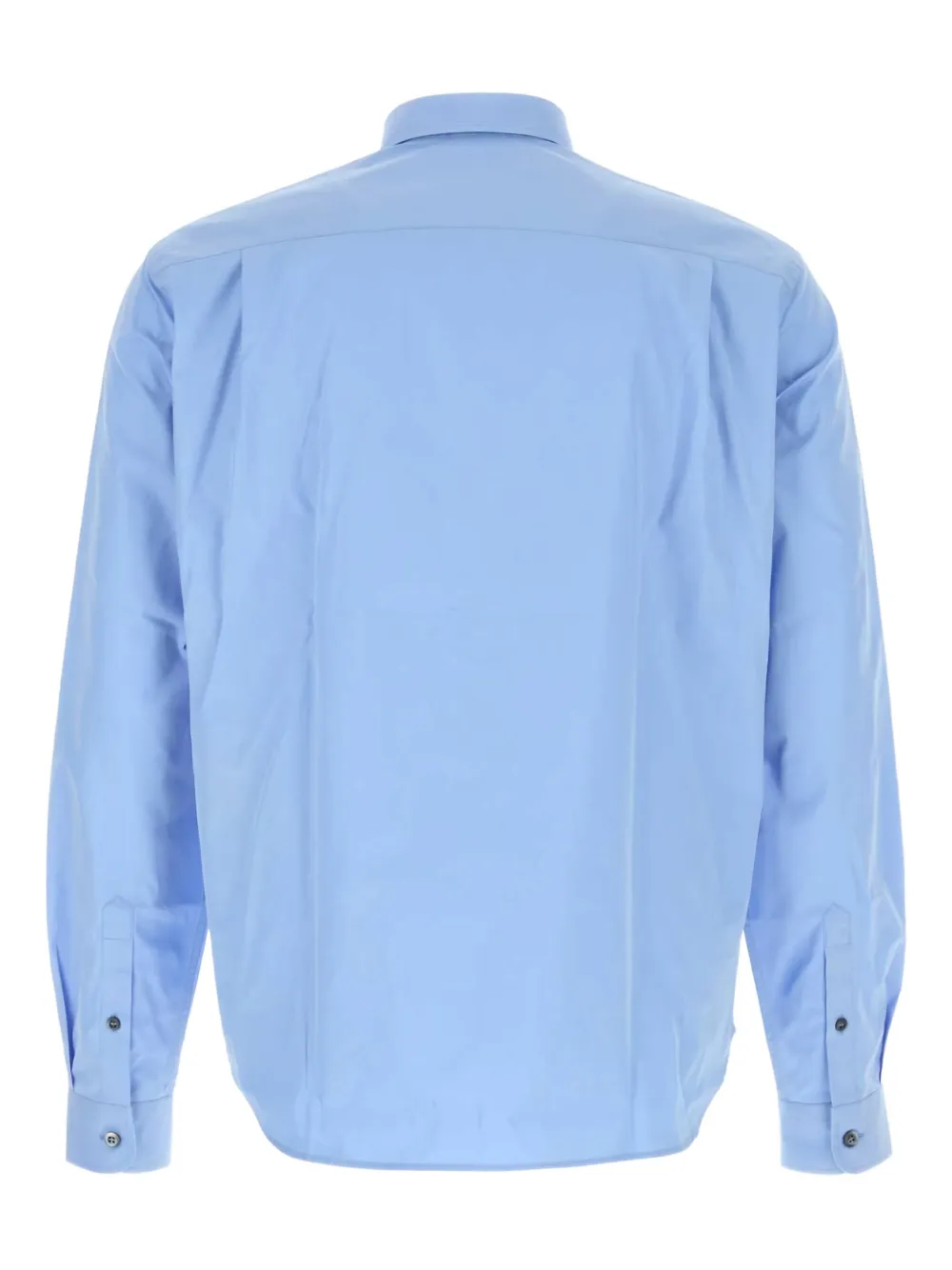 Prada Popeline katoenen overhemd Blauw