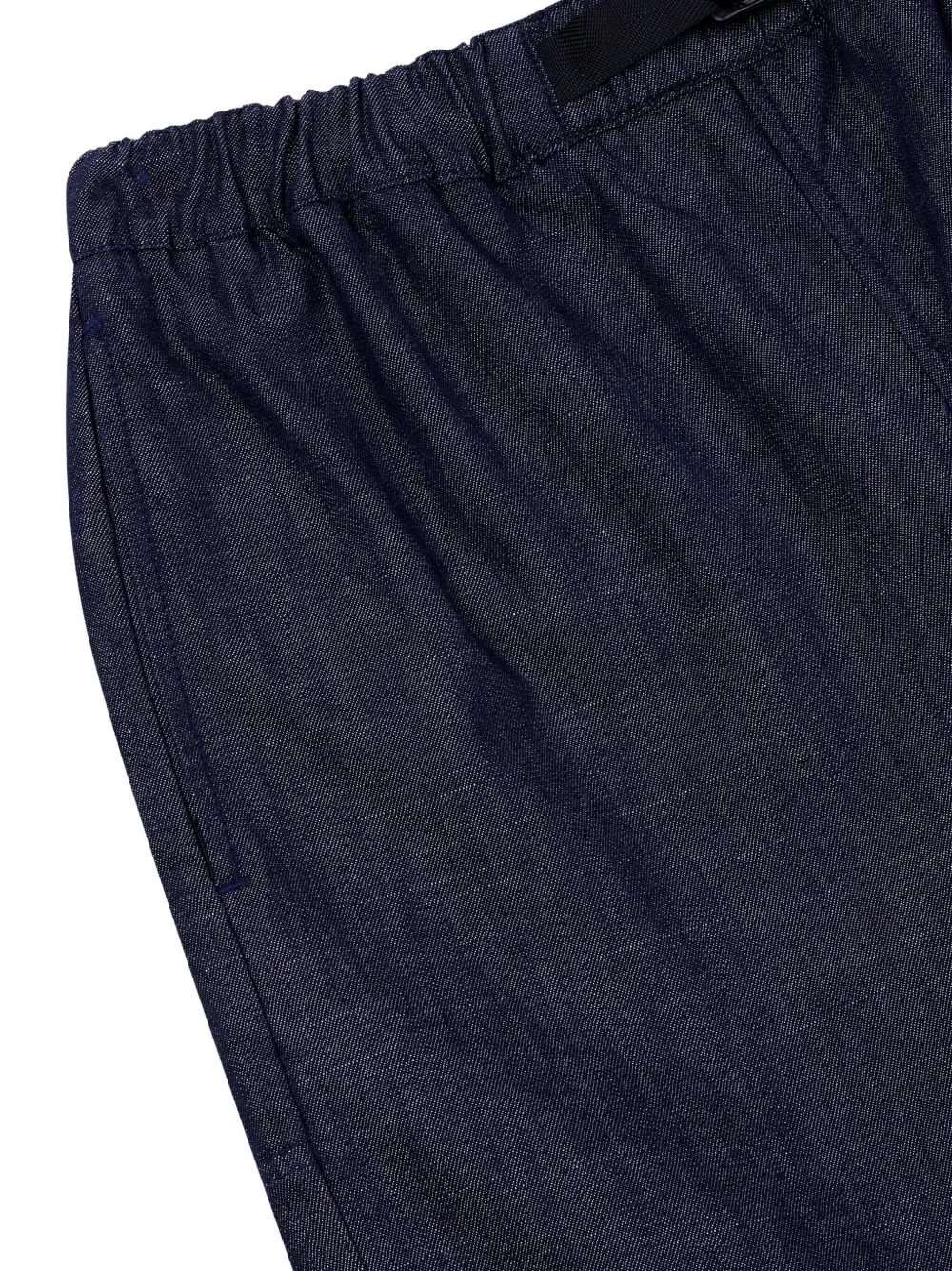 STUDIO TOMBOY Knielange shorts met gesp Blauw