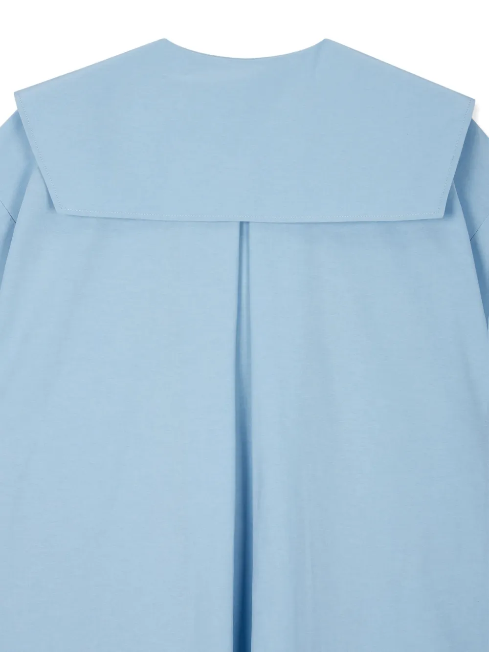 STUDIO TOMBOY Jurk met matrozenkraag en trekkoord Blauw